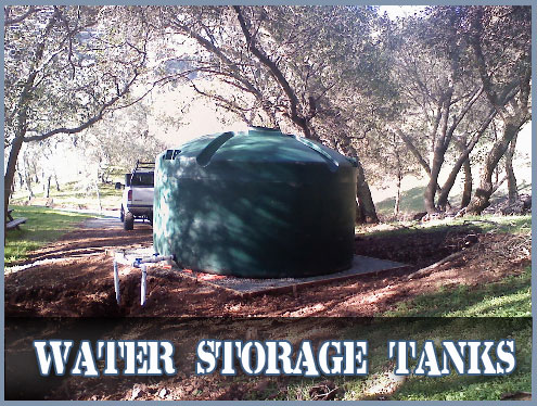 Water storage tanks in Alameda